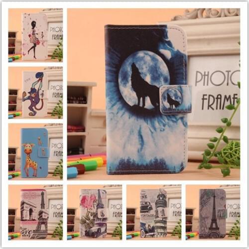 For Doogee Nova Y100X Valencia2 Y100 Y100 Plus Pro DG550 Dagger Phone case Flip Painting PU Leather With Card Holder Cover