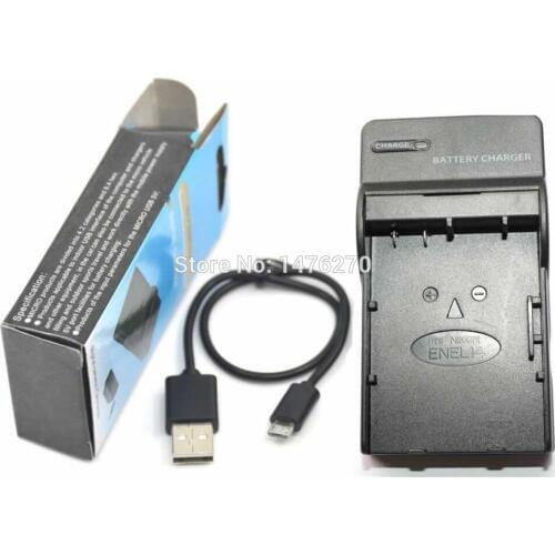 EN-EL14 EN-EL14A EN EL14 MH-24 USB Charger for Nikon Camera P7800 P7700 P7100 P7000 D5500 D5300 D5200 D3200 D3300 D5100 D3100