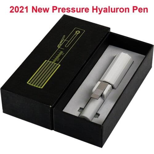 2021 New High Pressure Hyaluron Pen High Density Metal For Anti Wrinkle Lifting Lip Hyaluron Gun Atomizer Lip InjectionPen