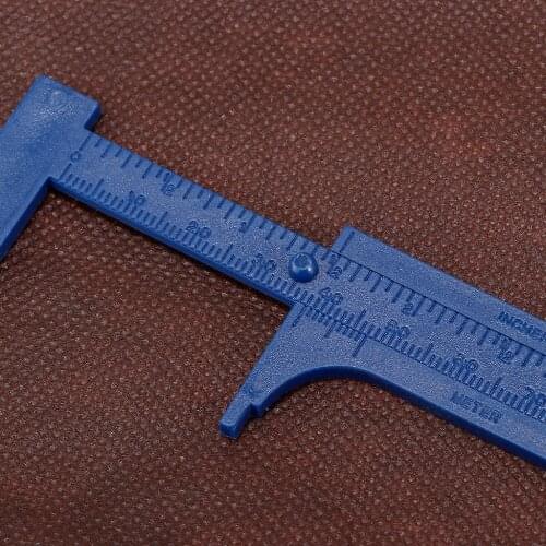Plastic Scale Vernier Caliper For Jewelry Sliding Gauge Ruler Measuring Tool