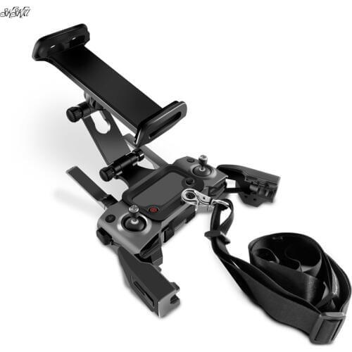 Remote Controller Extended phone tablet bracket Fixed Clip & Shoulder Neck Strap For DJI Mavic 2 pro zoom Drone holder mount