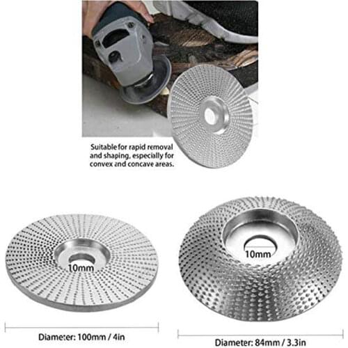 Wood Tungsten Carbide Grinding Wheel Sanding Carving Tool Abrasive Disc for Angle Grinder