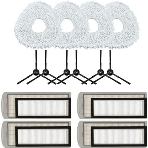 Brush Filters Replacement For NARWAL J1 YJCC001-1 Robotic Vacuum cleaner Parts Side brush Mop cloth Hepa filter Accessories