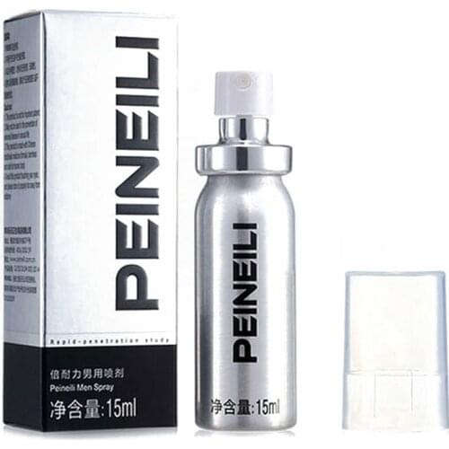 Peineili Sex Delay Spray for Men Male External Use Anti Premature Ejaculation 60minutes sex products for men penis enlargement