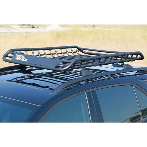 TATA.MEILA Universal Heavy Duty Steel Car Top Roof Basket Hitch Mounted Cargo Carrier Rack Luggage With Mount Parts