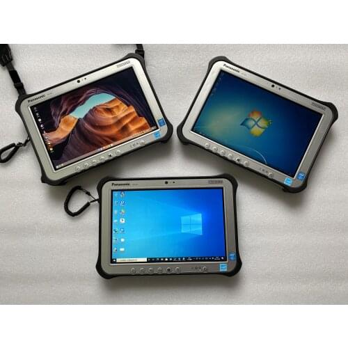 High quality P.anasonic FZ-G1 ToughPad FZG1 i5 CPU 4GB Ram SSD fz g1 Laptop used Computer PC Windows 10 WIFI Bluetooth free ship