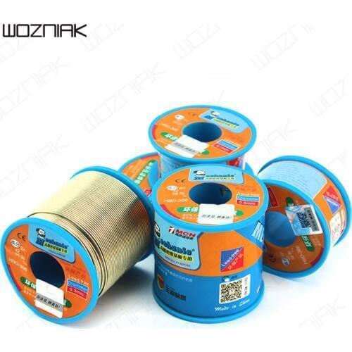 Wozniak Lead-free low-temperature Solder Wire 0.3/0.5/0.8mm 100g Rosin Core Tin Lead Soldering Welding Iron Wire Reel PCB