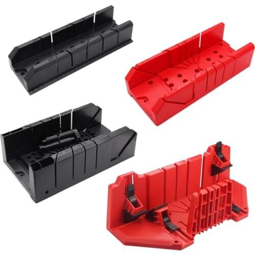 10/12/12.5/14 inch Miter Saw Cabinets Multifunction Woodworking Clamping Mitre Saw Box Wood Gypsum Oblique Angle Cutting Tools