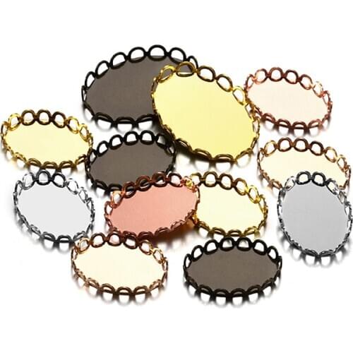 20pcs/Lot Memory Cabochon Pendants Custom Photo Memory Medallions Solid Pendant For DIY Jewelry Making Christmas Necklace Gift