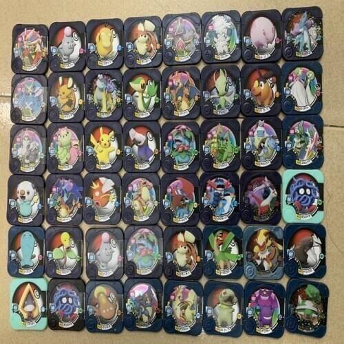 200pcs Does Pokemon Genuine TRETTA Tretta Machine Card Black Card Gold Card Collection Child Toy Gift Hidden Card