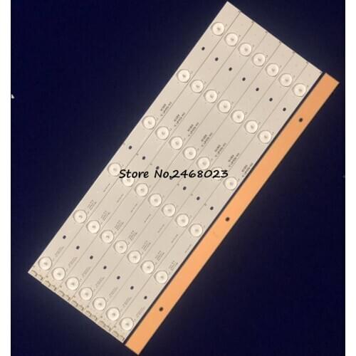 8pcs/KIT LED Backlight Strips for Tos hiba 40L1550C 40L2450C 006-P2K1793B 40F2370-6EA 4C-LB4006-YH1 4C-LB4006-YH3 LED40C720J