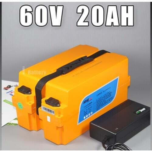 60V 20AH Li-iom battery Electric bicycle Battery 60V scooter Battery Pack EU US Free Duty Taxes