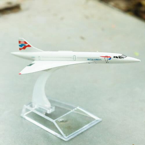 British Airways Airplane Diecast Aircraft Model 6" Metal Plane Aeroplane Home Office Decor Mini Moto Toys for Children