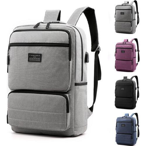 Business Casual Shoulder Backpack USB Charging Large Capacity School Bag Outdoor chu xing bao Mens New Style