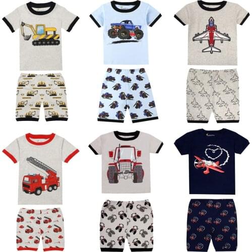 Kids Clothes Boys Clothing Sets New Summer Cotton Skin-friendly Sleeveless T-shirt and Pants for Baby Sets Baby Clothes Outfits