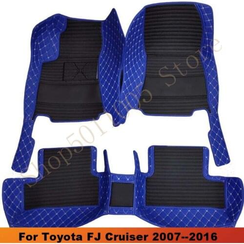 For Toyota FJ Cruiser 2007 2008 2009 2010 2011 2012 2013 2014 2015 2016 Car Floor Mats Custom Rugs Carpets Car-styling Accessory