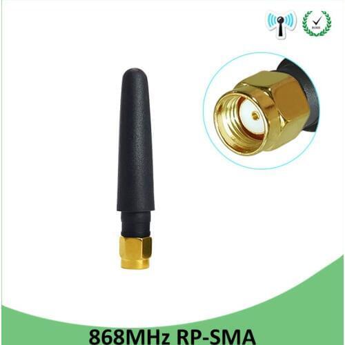 868MHz 915MHz Antenna 3dbi RP-SMA Connector GSM 915 MHz 868 MHz antena outdoor signal repeater antenne waterproof Lorawan