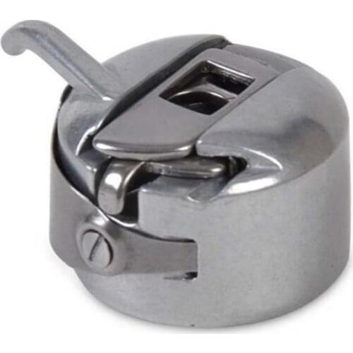 GXMA Silver Sewing Machine Metal Bobbin Spool Case for toyota Brother Janome Elna Bernina Singer Sewing Machine Tool