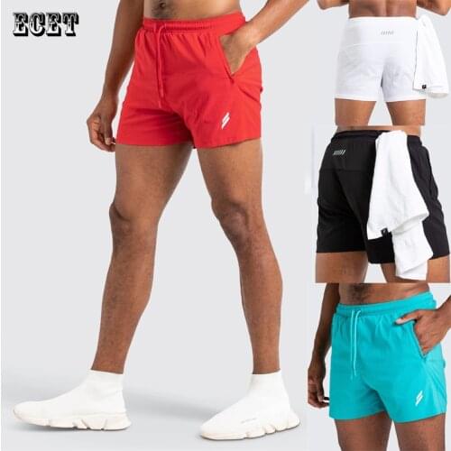 Summer quick-drying new mens casual pants streetwear fashion brand mens clothing fitness sports pants mens shorts