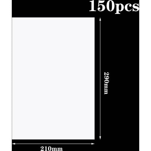 150pcs A4 5D Diamond Painting Kits Release Paper Cover Replacement Double-Sided Non-Stick Embroidery Accessories Dropshipping