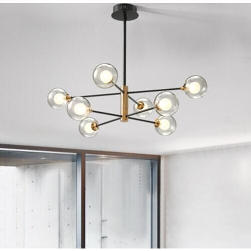 Nordic creative personality dining room restaurant chandelier modern minimalist atmospheric chandelier living room lamps