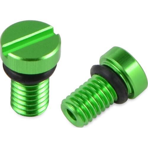 M4x0.8 Front Fork Air Valve Cap Screw For Kawasaki KX80 KX85 KX100 KX125 KX250 KX250F KX450F KX450 For Suzuki RM RMZ 125 250 85
