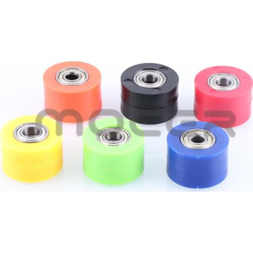 Free shipping 8/10MM Guide Sprockets Bearing Roller Pulley Wheel Tensioner Guide For Pit Dirt Bike Motorcycle Drive Chain