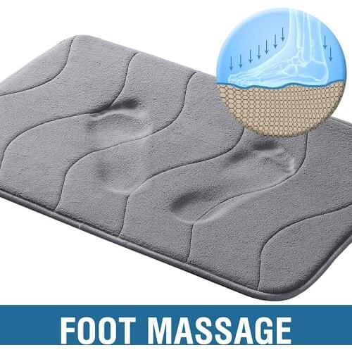 Anti Slip Home Bath Mat Memory Foam Bath Mat Absorbent Bathroom Rugs Set Non Slip Bath Rugs Rug Toilet Floor Mat kitchen mat