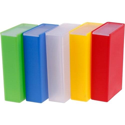 T21D Transparent Portable Plastic Cigarette Case Dispenser Tobacco Container Cigarettes Holder Storage Box