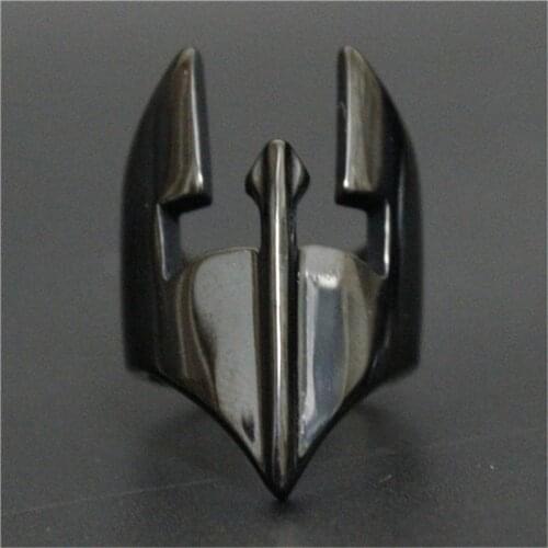 Size 7-15 New Arrival Black Hero Ring 316L Stainless Steel Men Boys Band Party Punk Style Ring