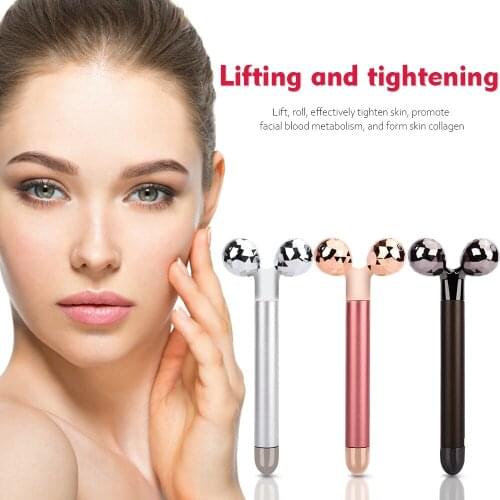 3D Roller Massager Y Shape 360 Rotate Thin Face Body Shaping Relaxation Wrinkle Remover Facial Massager Beauty Skin Care Tools