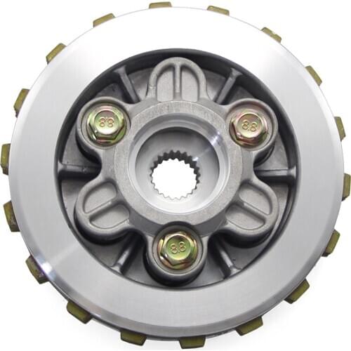 Clutch Friction Disc Plate For Honda ANF125 Innova OEM:22401-KPH-900 Clutch spring 6 22361-KPH-900 Plate 1 Special,bolt flan 3