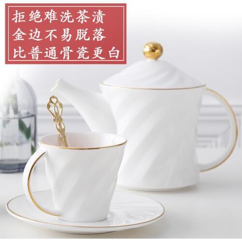 Wedding decoration Continental Afternoon Tea Set Household Flower Tea Coffee Cup Set European Small Luxury Set Coffee Set