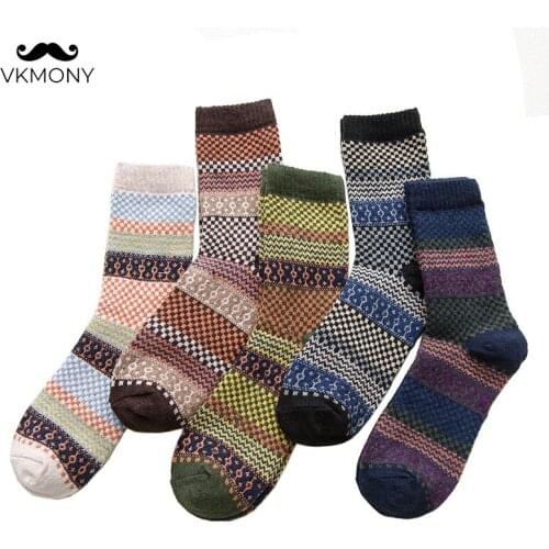 Мужские шерстяные носки VKMONY China At AliExpress
