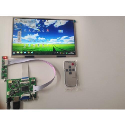 10.1 inch 1280*800 lcd IPS screen for Raspberry Pi Monitor TFT EJ101IA-01G HD LCD Display Remote Driver Board HDMI 2AV VGA for R