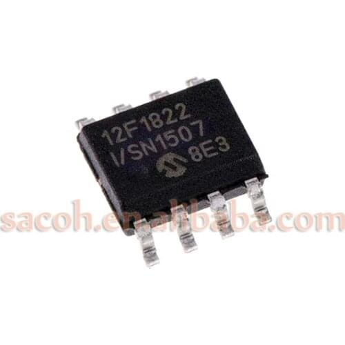 10PCS/lot New OriginaI PIC12F1822-I/SN 12F1822-I/SN or PIC12F1822-E/SN 12F1822-E/SN or PIC12F1822 SOP-8 Flash Microcontrollers