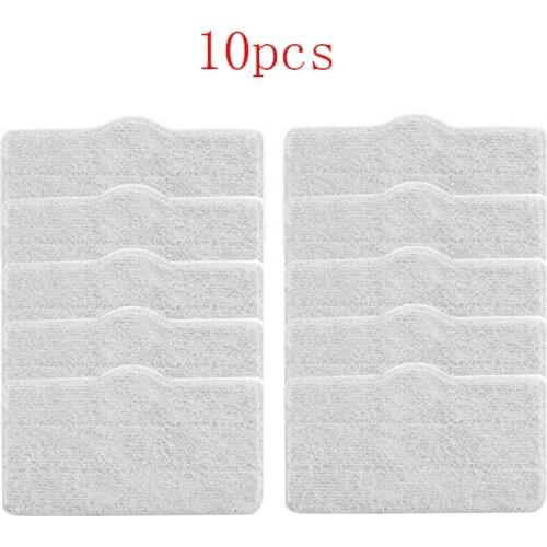 10PCS Steam Vacuum cleaner Mop Cloth Cleaning Pads for Xiaomi Deerma DEM ZQ600 ZQ610 Handhold Cleaner Mop Replacement Accessory