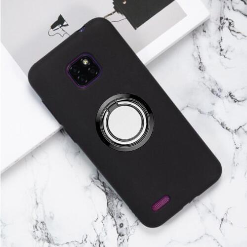 For Ulefone Note 7 Back Ring Holder Bracket Phone Case Cover Phone TPU Soft Silicone Cases for Ulefone Note 7 6.1"