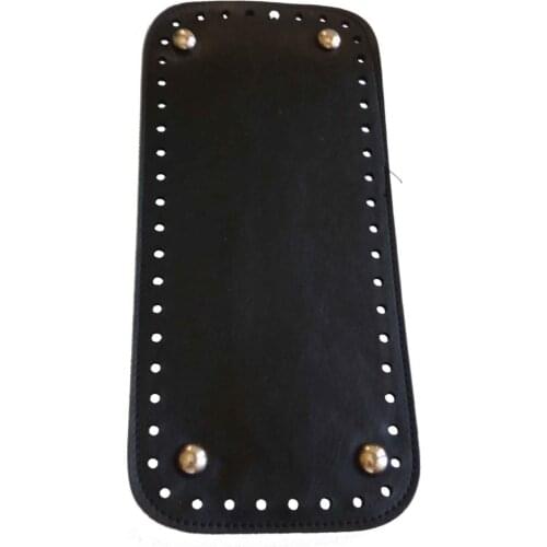 Black 25x12 cm rectangle base