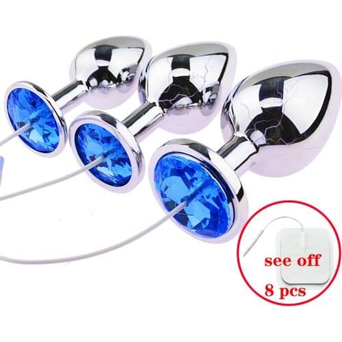 Electric shock, anal plug, stimulation, masturbation, touch inductance, touching metal plug, male and female satisfaction