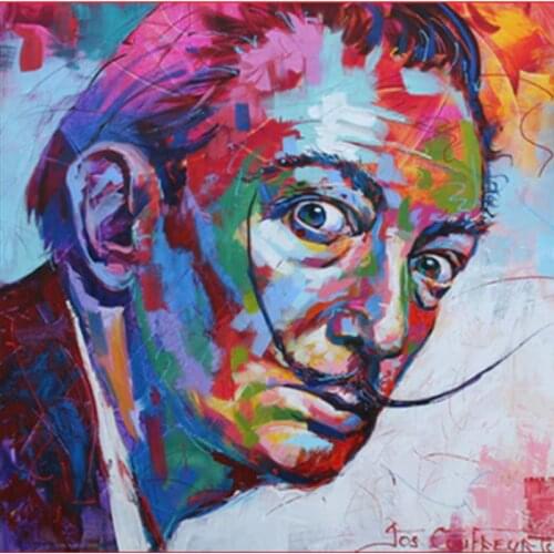 Painting By Numbers DIY Dropshipping 40x50 50x65cm A bearded man colour Figure Canvas Wedding Decoration Art picture Gift