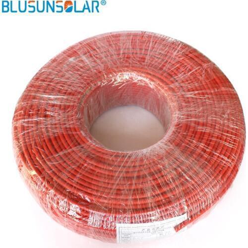 Wholesale Solar Wire, Hot Selling 250meter/Roll, 1x4.0mm2 Solar Cable For Solar Power Connector, 12 AWG PV Cable Solar