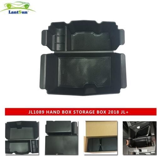 Security Console Insert armrest storage box for 18-19 Jeep Wrangler JL