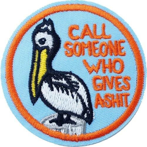 BIRD Size:5.8x5.8cm Badges Patch Jeans Bag Hat Clothes Apparel Sewing Decoration Applique Bagde Patches Accessories