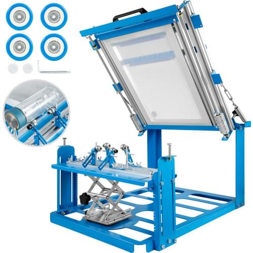 Manual Cylinder Screen Printing 200*240mm Machine Screen Printing Machine