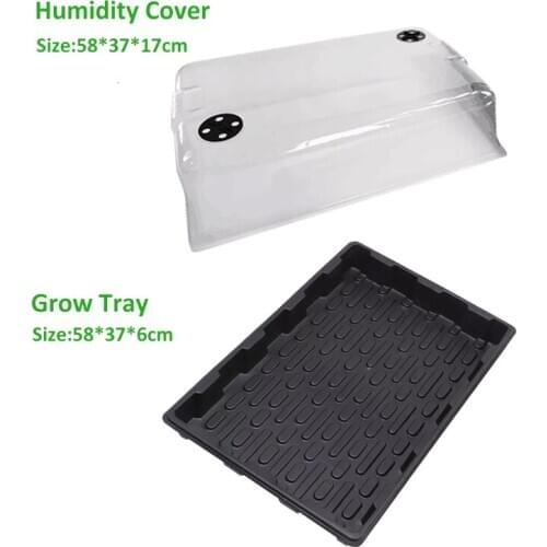 Propagation Starter Kit Holes Seeds Sprout Hydroponic Grow Systems