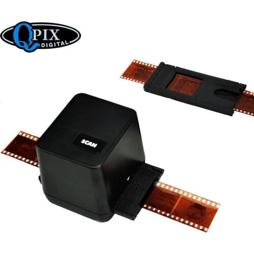 Portable Negative Film Scanner 35mm 135mm Slide Film Converter Photo Build-in Editing Software USB Cable Scanner for Picture