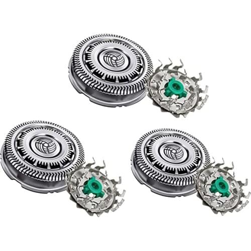 3Pcs Shaver Heads Blades Replacement for Philips SH90/62 Series 9000 Series 8000 S8950 S9000 S9311 S9321 S9511 S9531 S9721