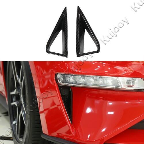 ABS Daytime Light Decoration Ring Trim Cover Frame Decor Trim For Ford Mustang 2018+ Car Styling