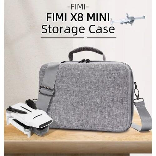 For FIMI X8 Mini Drone Shoulder Bag Protector Handbag Battery Controller Carrying Case Box Waterproof Suitcase Accessory